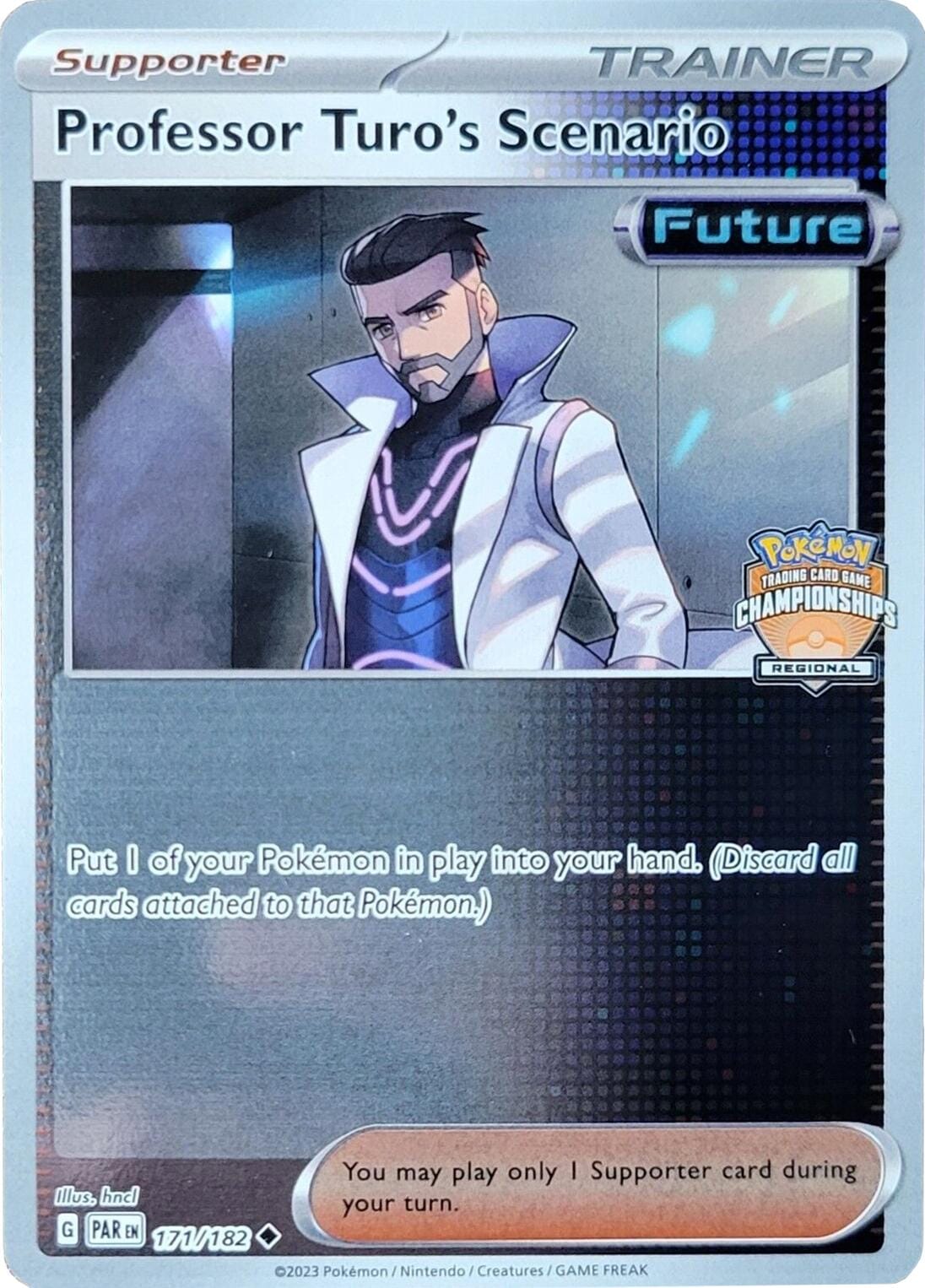 Professor Turo's Scenario (171/182) (Regional Championship) [League & Championship Cards] Pokemon Single Pokémon  | Multizone: Comics And Games