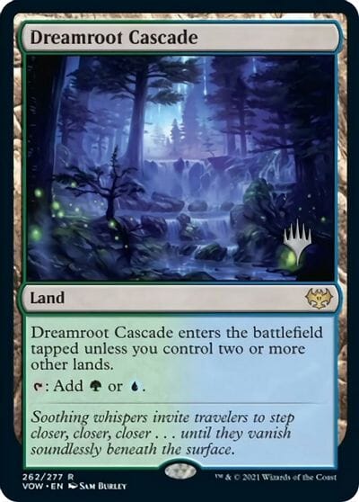 Dreamroot Cascade (Promo Pack) [Innistrad: Crimson Vow Promos] MTG Single Magic: The Gathering  | Multizone: Comics And Games