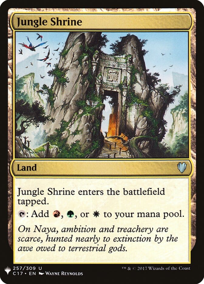 Jungle Shrine [Mystery Booster] MTG Single Magic: The Gathering  | Multizone: Comics And Games