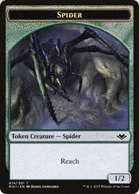 Spider // Spirit Double-Sided Token [Modern Horizons Tokens] MTG Single Magic: The Gathering  | Multizone: Comics And Games
