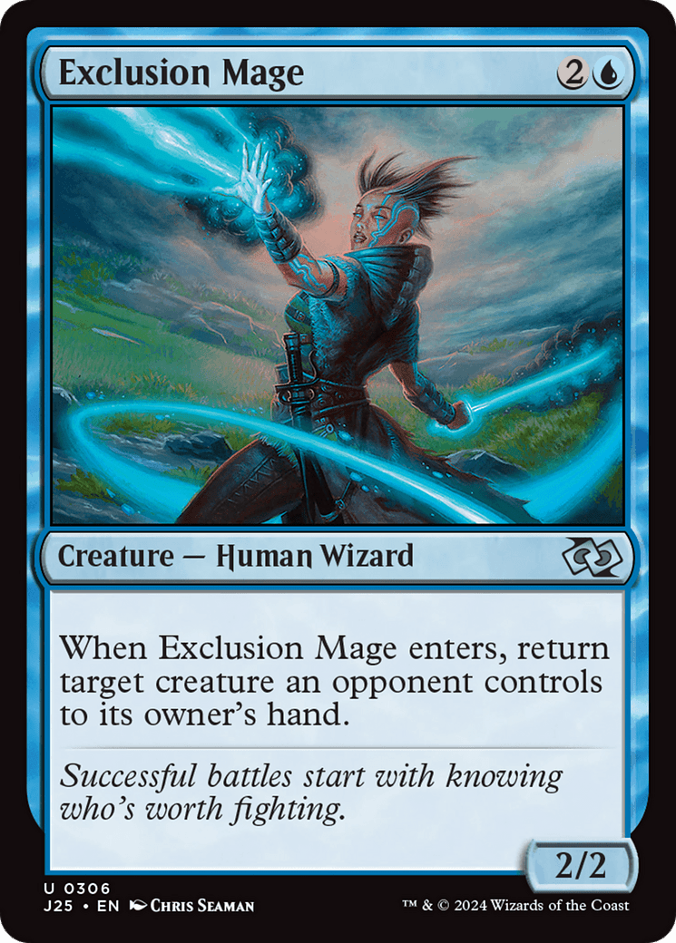 Exclusion Mage [Foundations Jumpstart] MTG Single Magic: The Gathering  | Multizone: Comics And Games