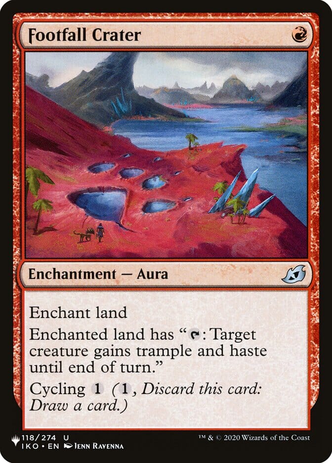 Footfall Crater [Secret Lair: Heads I Win, Tails You Lose] MTG Single Magic: The Gathering  | Multizone: Comics And Games
