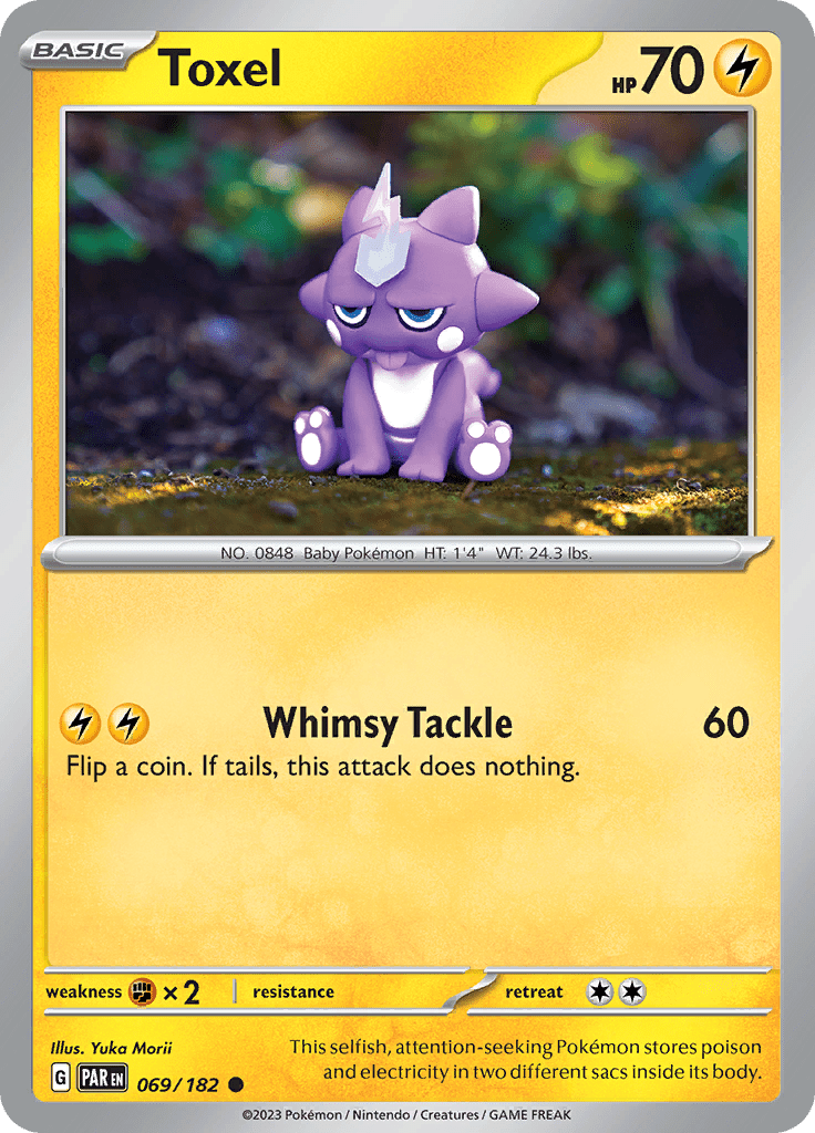 Toxel (069/182) [Scarlet & Violet: Paradox Rift] Pokemon Single Pokémon  | Multizone: Comics And Games