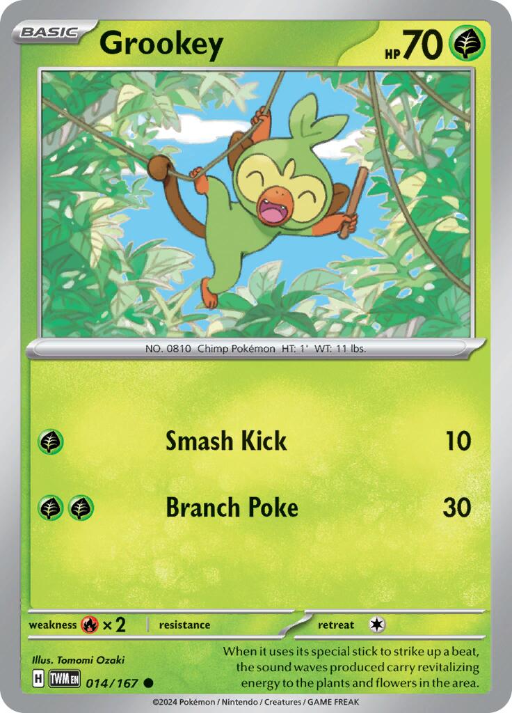 Grookey (014/167) [Scarlet & Violet: Twilight Masquerade] | Multizone: Comics And Games