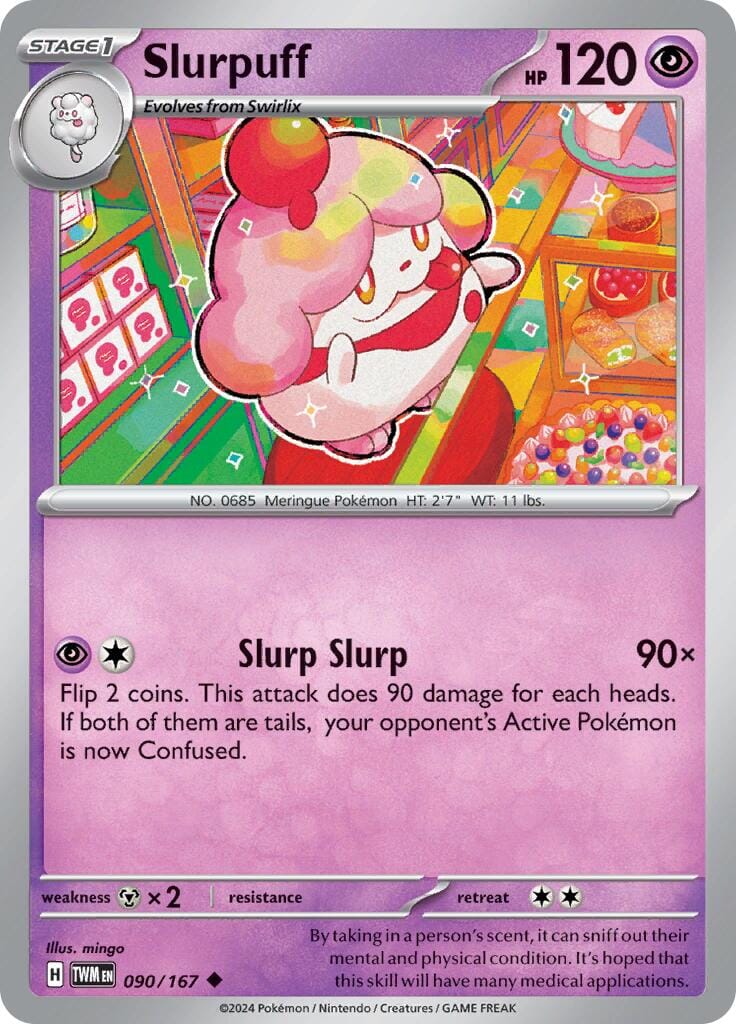 Slurpuff (090/167) [Scarlet & Violet: Twilight Masquerade] Pokemon Single Pokémon  | Multizone: Comics And Games