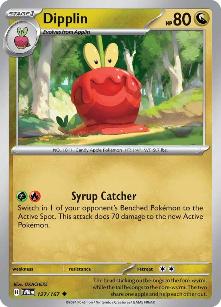 Dipplin (127/167) [Scarlet & Violet: Twilight Masquerade] Pokemon Single Pokémon  | Multizone: Comics And Games