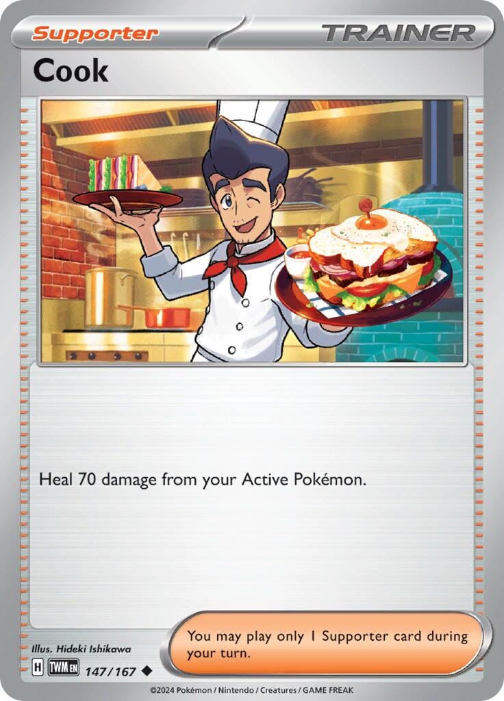 Cook (147/167) [Scarlet & Violet: Twilight Masquerade] Pokemon Single Pokémon  | Multizone: Comics And Games