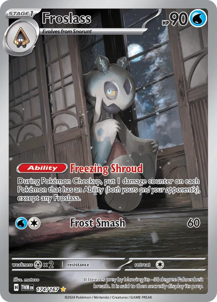 Froslass (174/167) [Scarlet & Violet: Twilight Masquerade] Pokemon Single Pokémon  | Multizone: Comics And Games