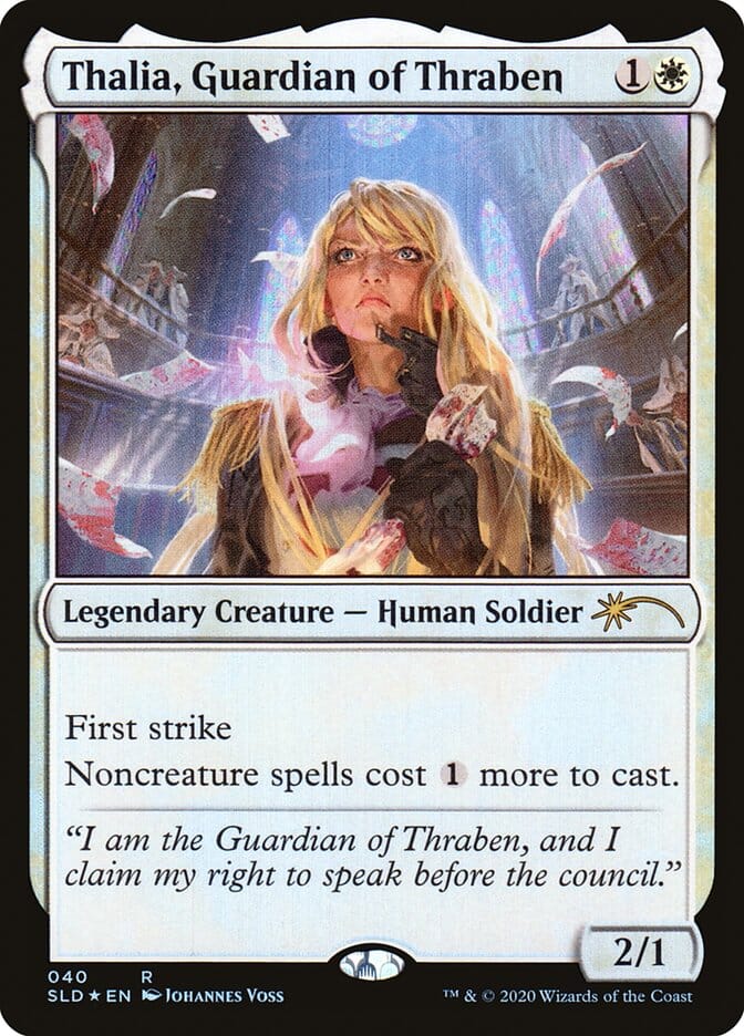 Thalia, Guardian of Thraben (40) [Secret Lair Drop Series] MTG Single Magic: The Gathering  | Multizone: Comics And Games