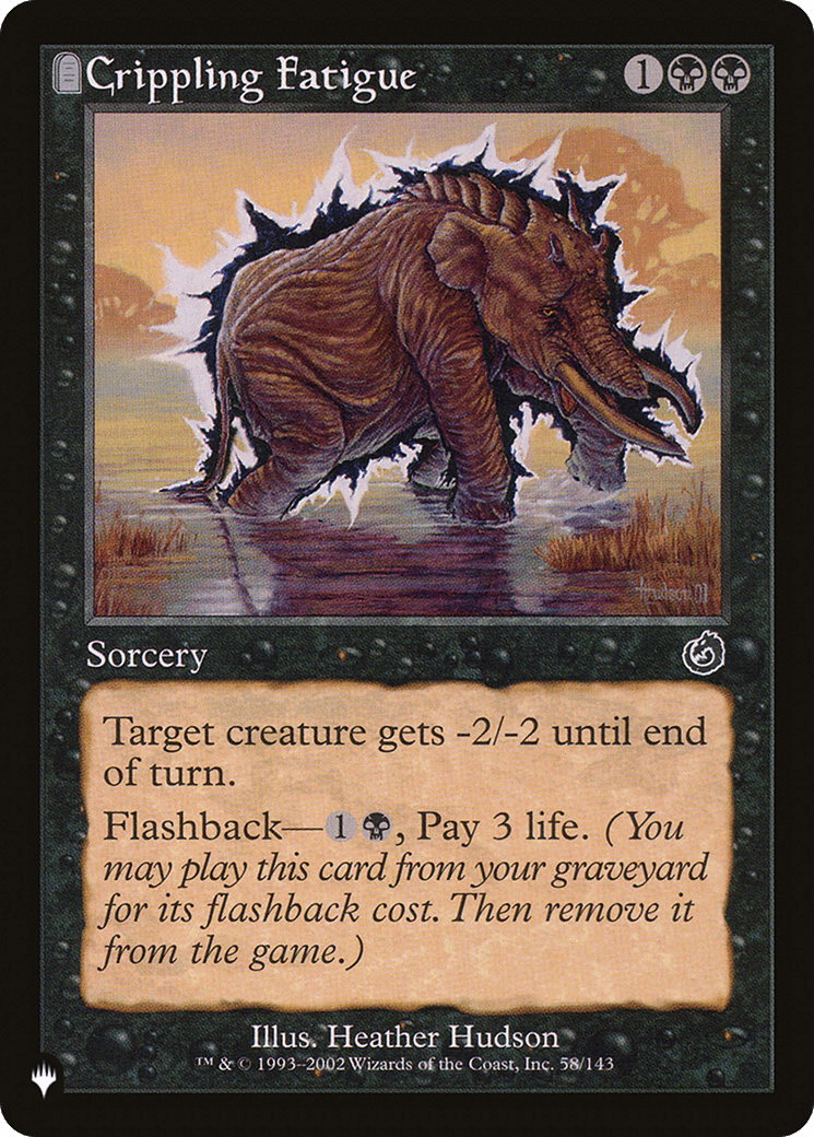 Crippling Fatigue [The List] MTG Single Magic: The Gathering  | Multizone: Comics And Games