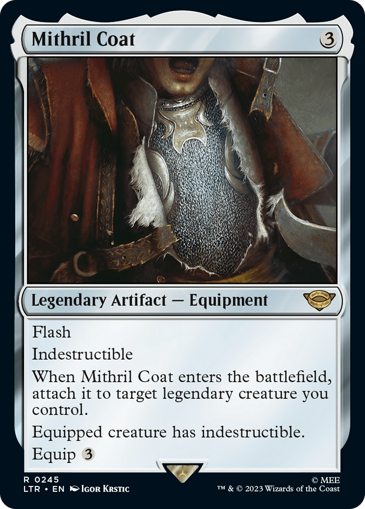 Mithril Coat [The Lord of the Rings: Tales of Middle-Earth] MTG Single Magic: The Gathering  | Multizone: Comics And Games