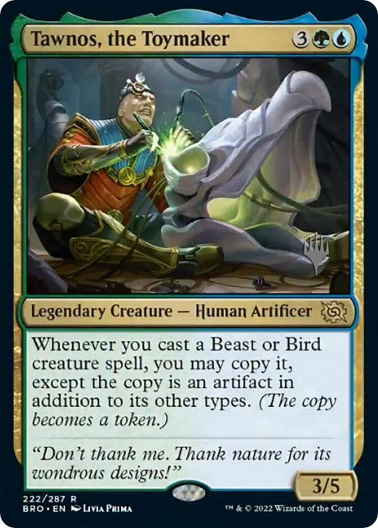 Tawnos, the Toymaker (Promo Pack) [The Brothers' War Promos] MTG Single Magic: The Gathering  | Multizone: Comics And Games