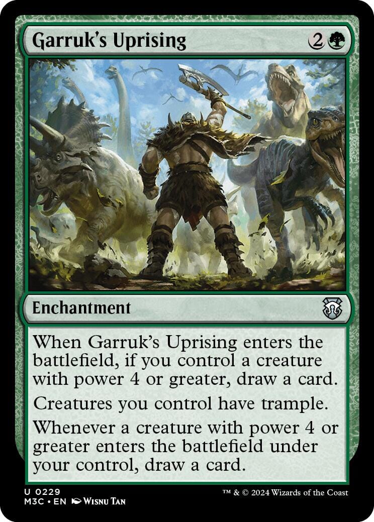 Garruk's Uprising [Modern Horizons 3 Commander] MTG Single Magic: The Gathering  | Multizone: Comics And Games