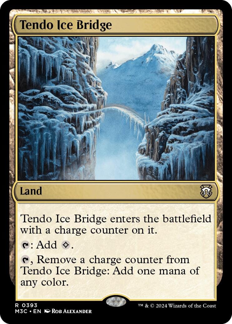 Tendo Ice Bridge [Modern Horizons 3 Commander] MTG Single Magic: The Gathering  | Multizone: Comics And Games