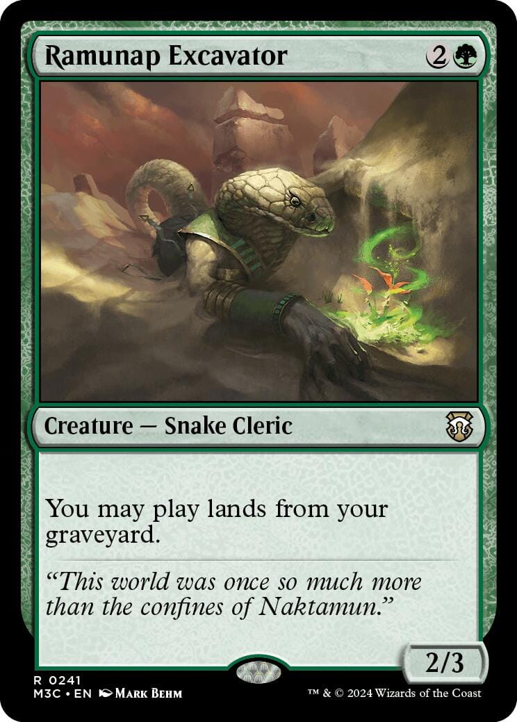 Ramunap Excavator [Modern Horizons 3 Commander] MTG Single Magic: The Gathering  | Multizone: Comics And Games