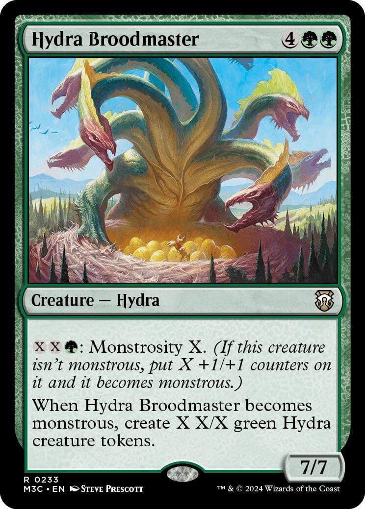 Hydra Broodmaster [Modern Horizons 3 Commander] MTG Single Magic: The Gathering  | Multizone: Comics And Games