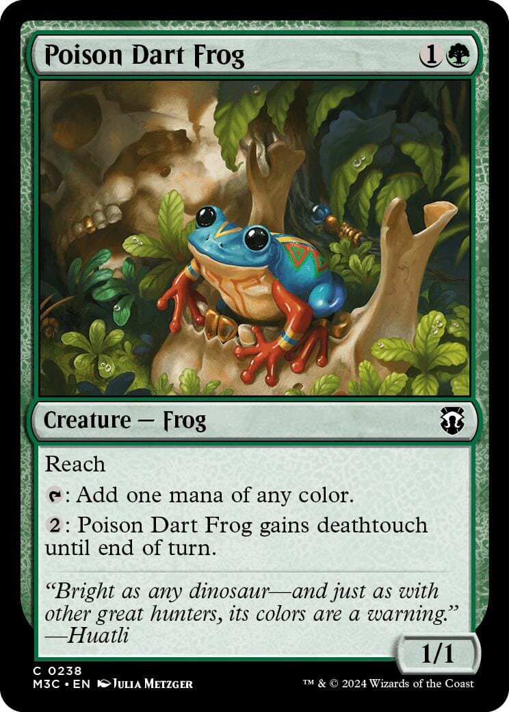 Poison Dart Frog [Modern Horizons 3 Commander] MTG Single Magic: The Gathering  | Multizone: Comics And Games