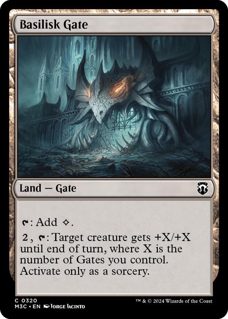 Basilisk Gate [Modern Horizons 3 Commander] MTG Single Magic: The Gathering  | Multizone: Comics And Games