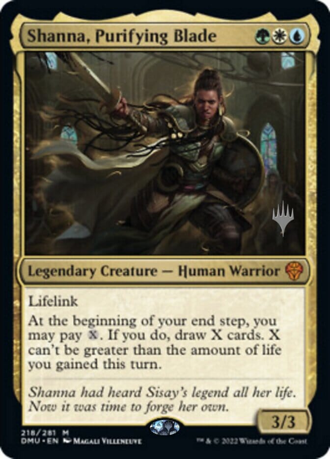 Shanna, Purifying Blade (Promo Pack) [Dominaria United Promos] MTG Single Magic: The Gathering  | Multizone: Comics And Games