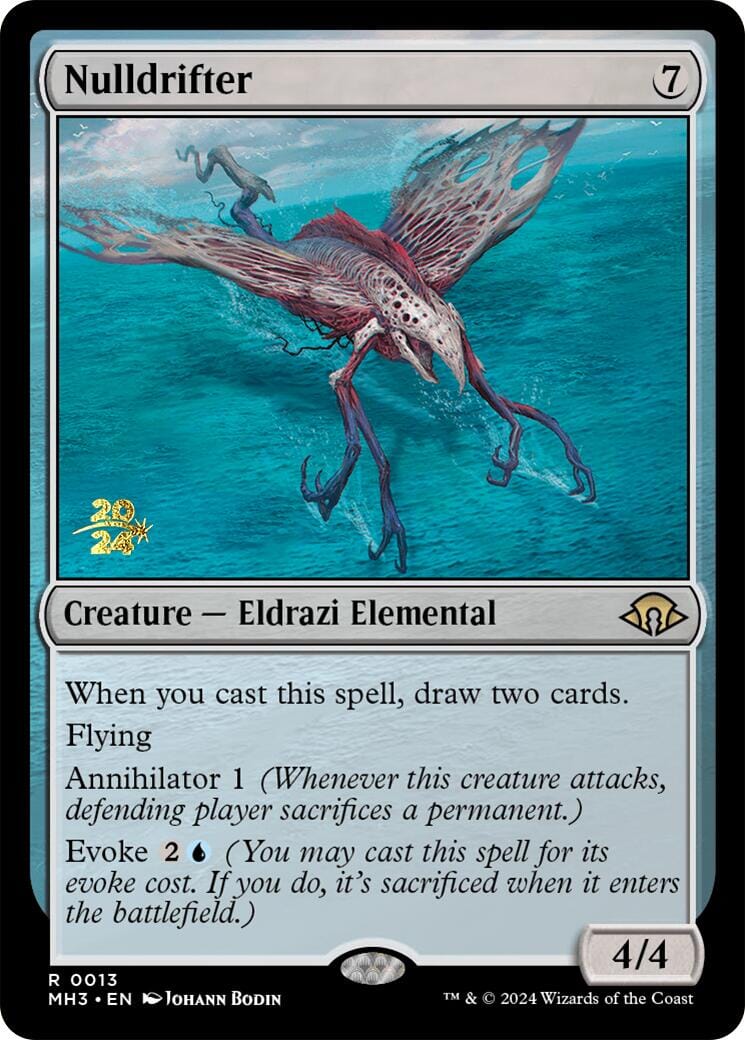 Nulldrifter [Modern Horizons 3 Prerelease Promos] MTG Single Magic: The Gathering  | Multizone: Comics And Games