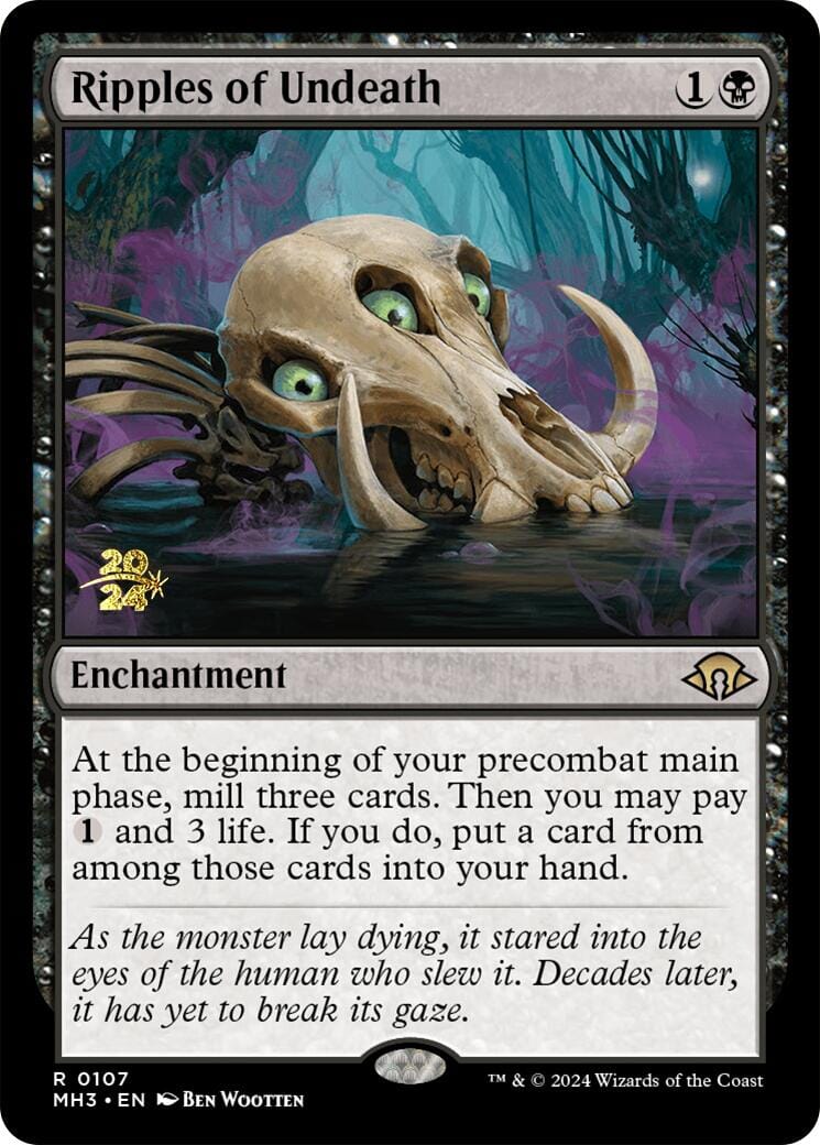 Ripples of Undeath [Modern Horizons 3 Prerelease Promos] MTG Single Magic: The Gathering  | Multizone: Comics And Games