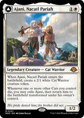 Ajani, Nacatl Pariah [Modern Horizons 3 Prerelease Promos] MTG Single Magic: The Gathering  | Multizone: Comics And Games