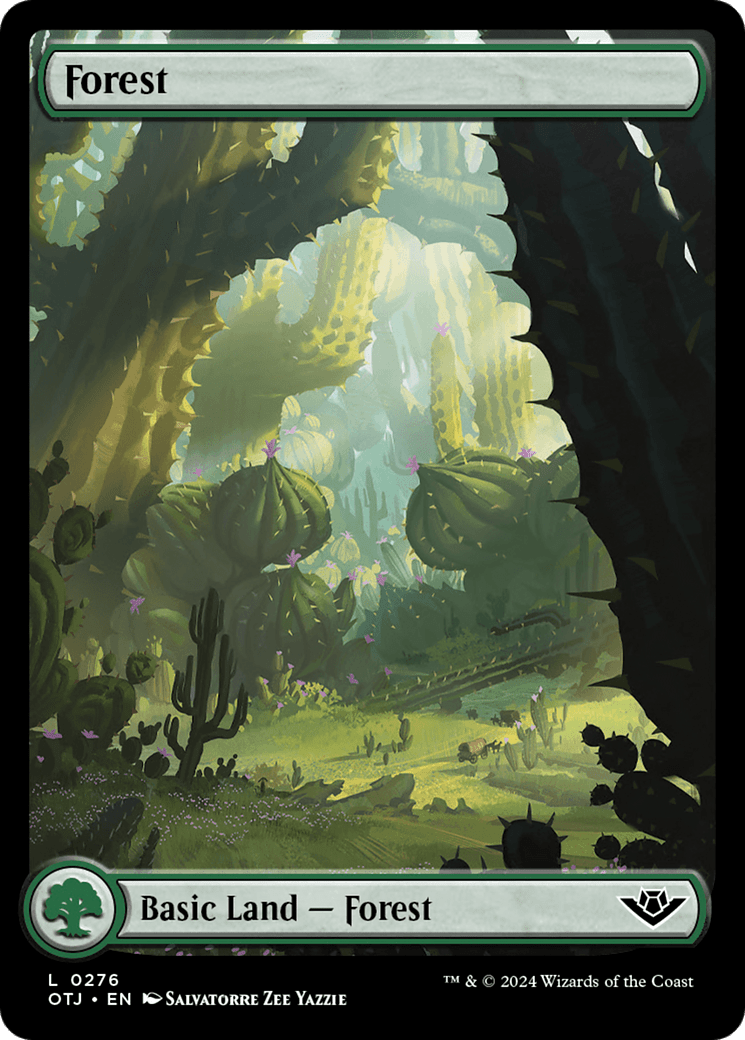 Forest (0276) [Outlaws of Thunder Junction] MTG Single Magic: The Gathering  | Multizone: Comics And Games