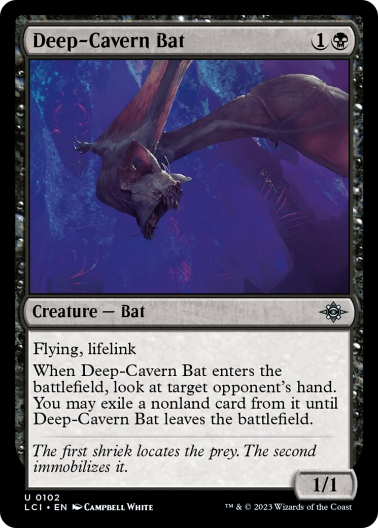 Deep-Cavern Bat [The Lost Caverns of Ixalan] | Multizone: Comics And Games