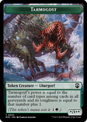 Tarmogoyf // Goblin Double-Sided Token [Modern Horizons 3 Commander Tokens] MTG Single Magic: The Gathering  | Multizone: Comics And Games