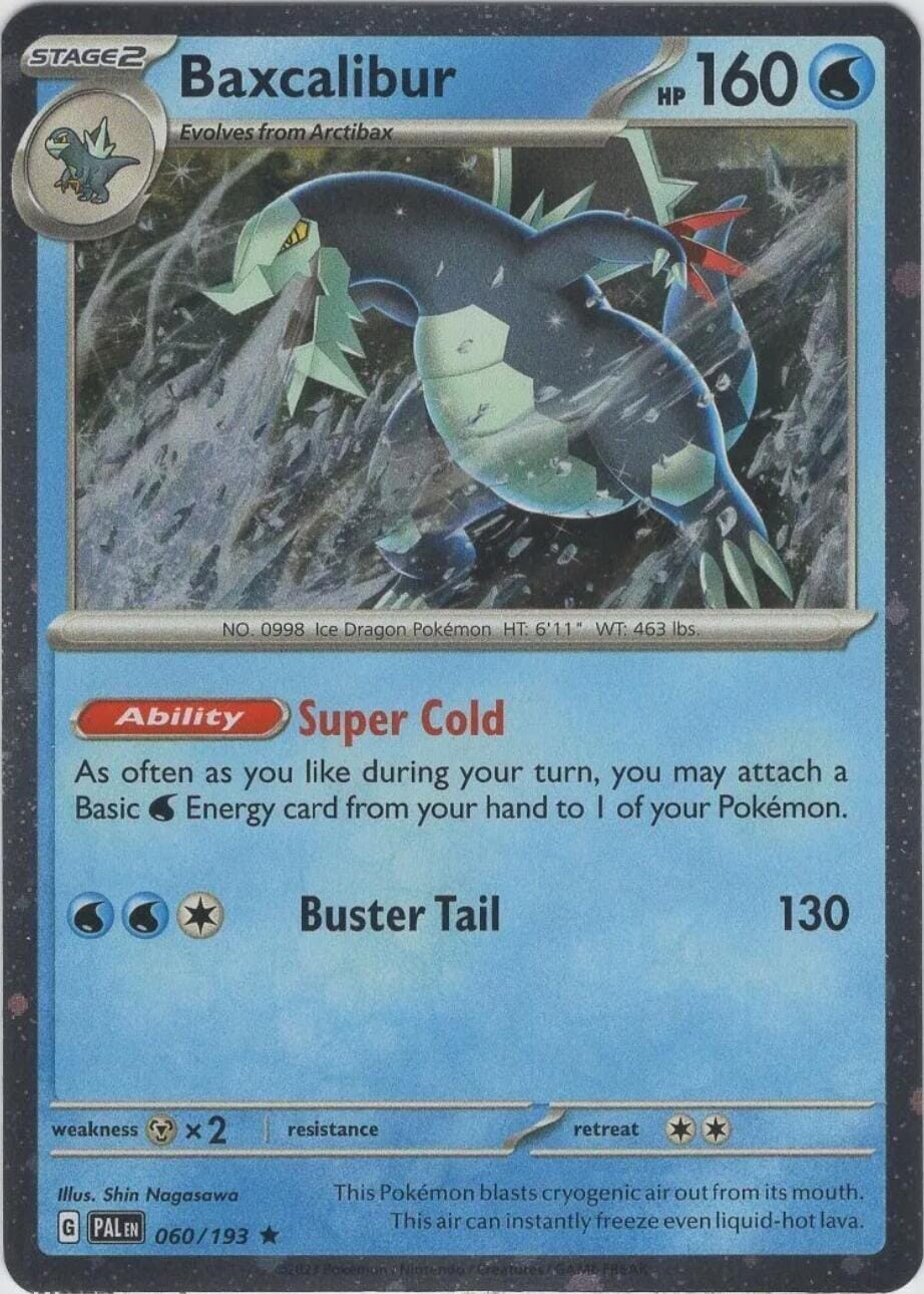 Baxcalibur (060/193) (Cosmos Holo) [Miscellaneous Cards] Pokemon Single Pokémon  | Multizone: Comics And Games