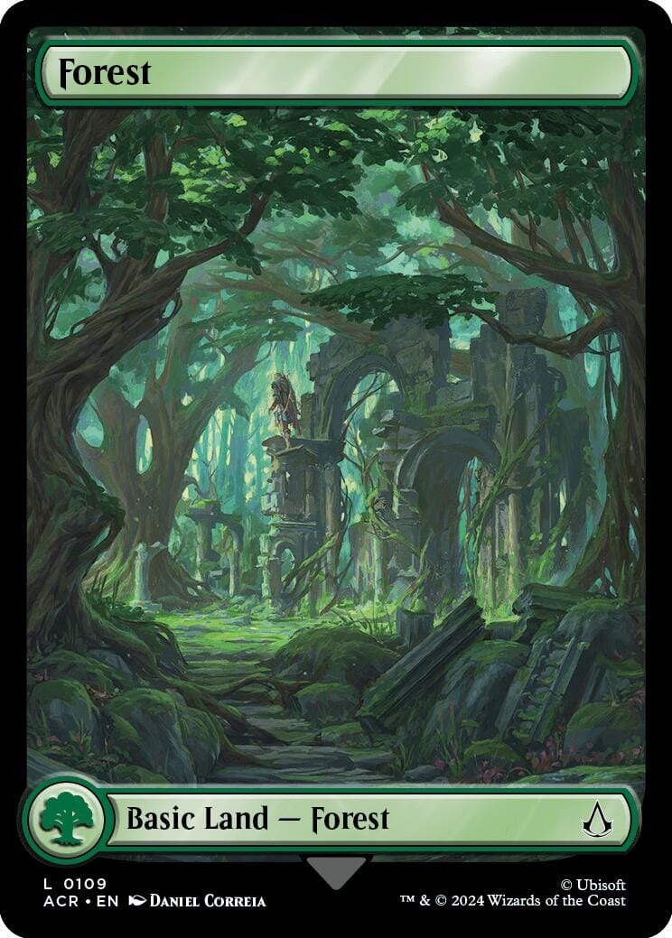 Forest (0109) [Assassin's Creed] MTG Single Magic: The Gathering  | Multizone: Comics And Games