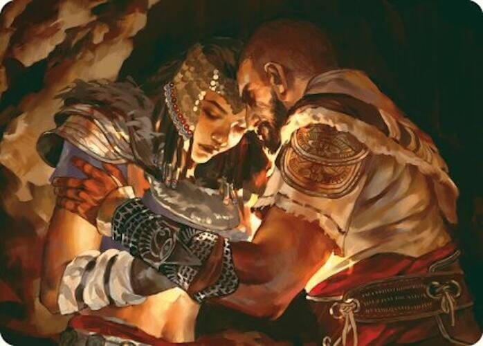Cathartic Reunion Art Card [Assassin's Creed Art Series] MTG Single Magic: The Gathering  | Multizone: Comics And Games