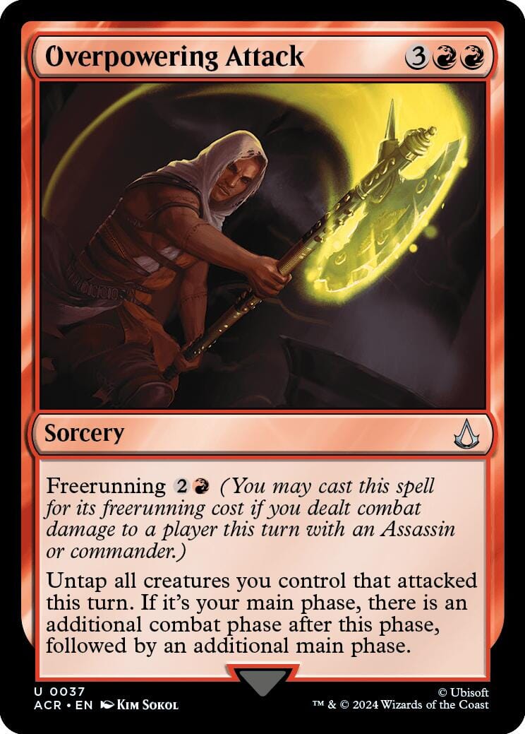 Overpowering attack [Assassin's Creed] MTG Single Magic: The Gathering  | Multizone: Comics And Games