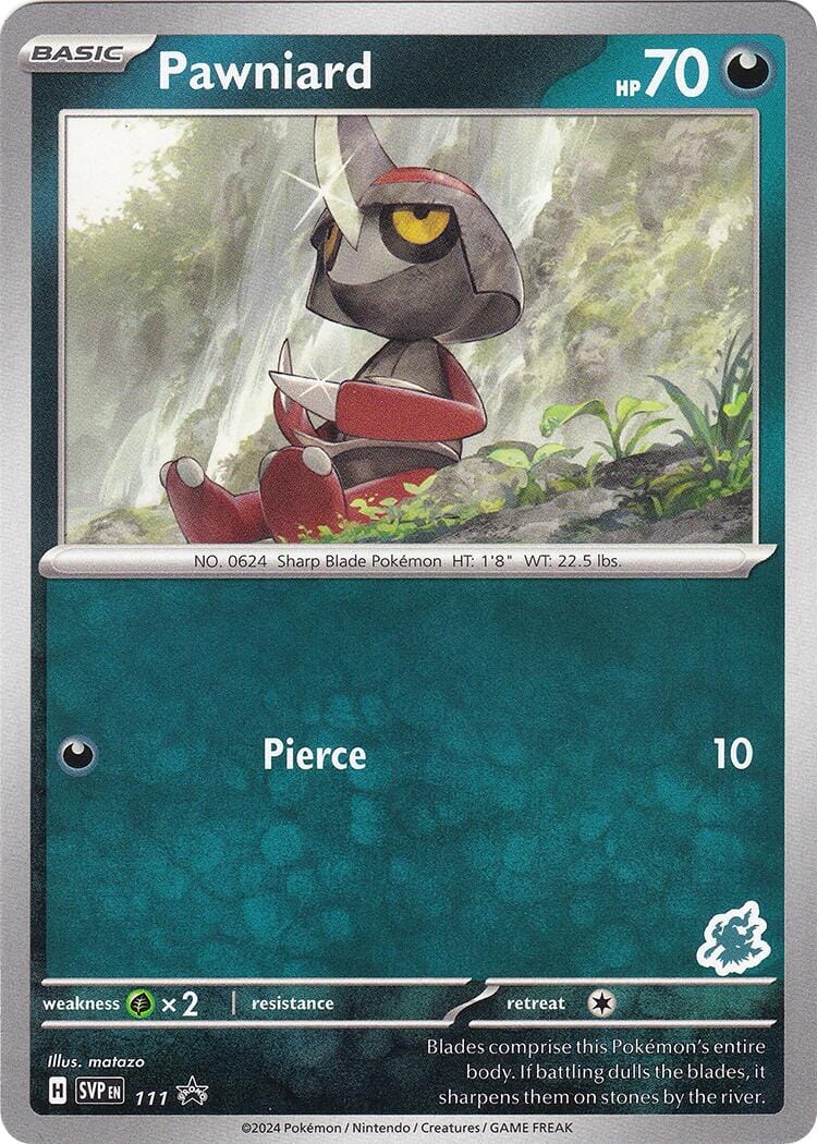 Pawniard (111) (Darkrai Deck) [Battle Academy 2024] Pokemon Single Pokémon  | Multizone: Comics And Games