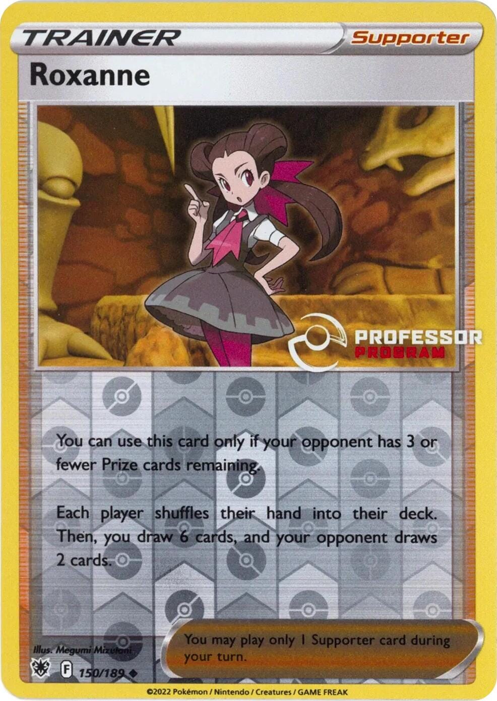 Roxanne (150/189) (2022) [Professor Program Promos] Pokemon Single Pokémon  | Multizone: Comics And Games