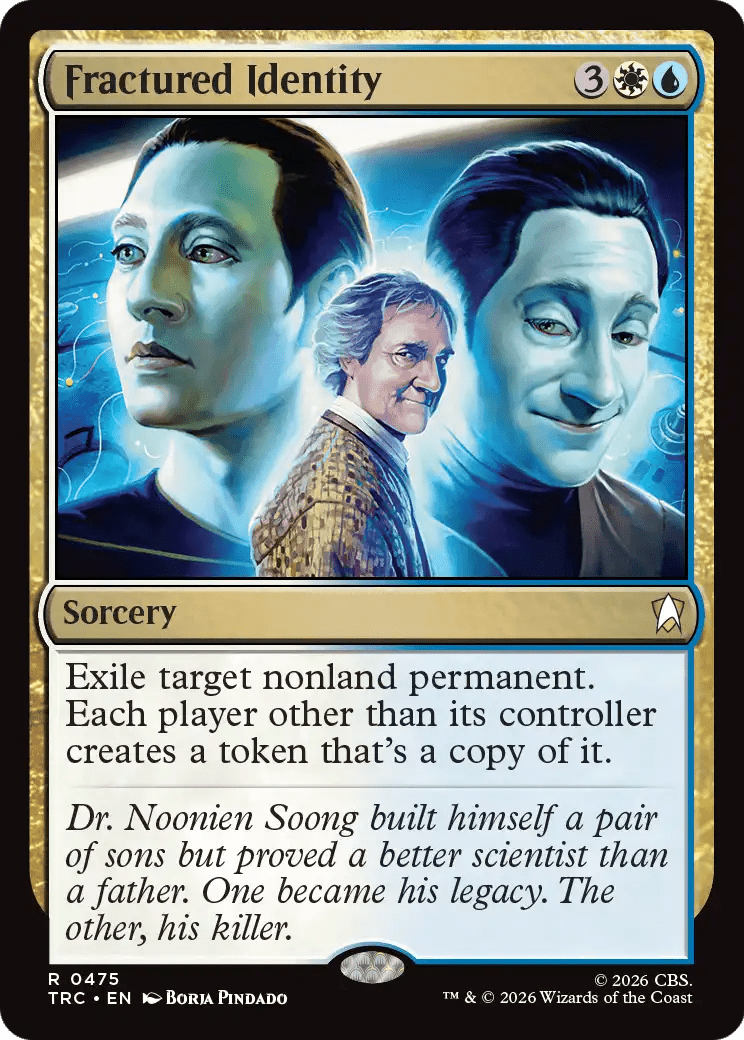 Fractured Identity (Surge Foil) [Star Trek Commander] MTG Single Magic: The Gathering  | Multizone: Comics And Games