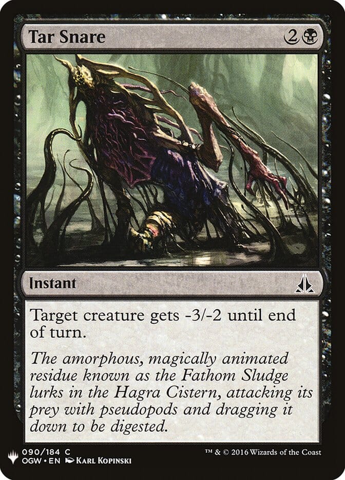 Tar Snare [Mystery Booster] MTG Single Magic: The Gathering  | Multizone: Comics And Games