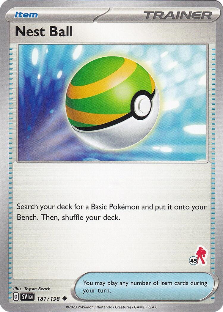 Nest Ball (181/198) (Armarouge Stamp #45) [Battle Academy 2024] Pokemon Single Pokémon  | Multizone: Comics And Games