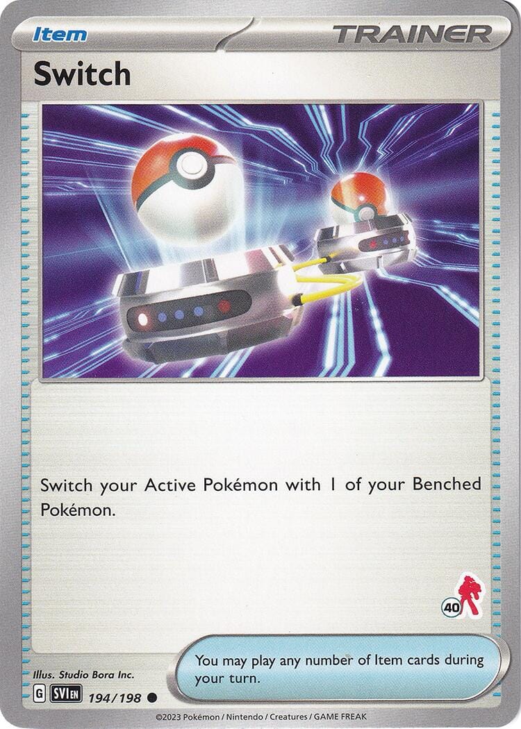 Switch (194/198) (Armarouge Stamp #40) [Battle Academy 2024] Pokemon Single Pokémon  | Multizone: Comics And Games