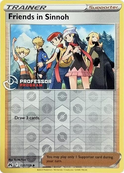 Friends in Sinnoh (131/159) (2023) [Professor Program Promos] Pokemon Single Pokémon  | Multizone: Comics And Games