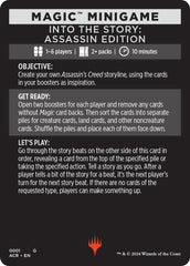 Into The Story: Assassin Edition (Magic Minigame) [Assassin's Creed Minigame] MTG Single Magic: The Gathering  | Multizone: Comics And Games