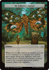 My Followers Ascend (Full Art) [Duskmourn: Archenemy] MTG Single Magic: The Gathering  | Multizone: Comics And Games