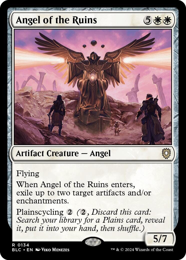 Angel of the Ruins [Bloomburrow Commander] MTG Single Magic: The Gathering  | Multizone: Comics And Games