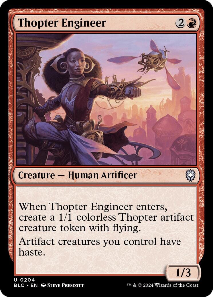 Thopter Engineer [Bloomburrow Commander] MTG Single Magic: The Gathering  | Multizone: Comics And Games