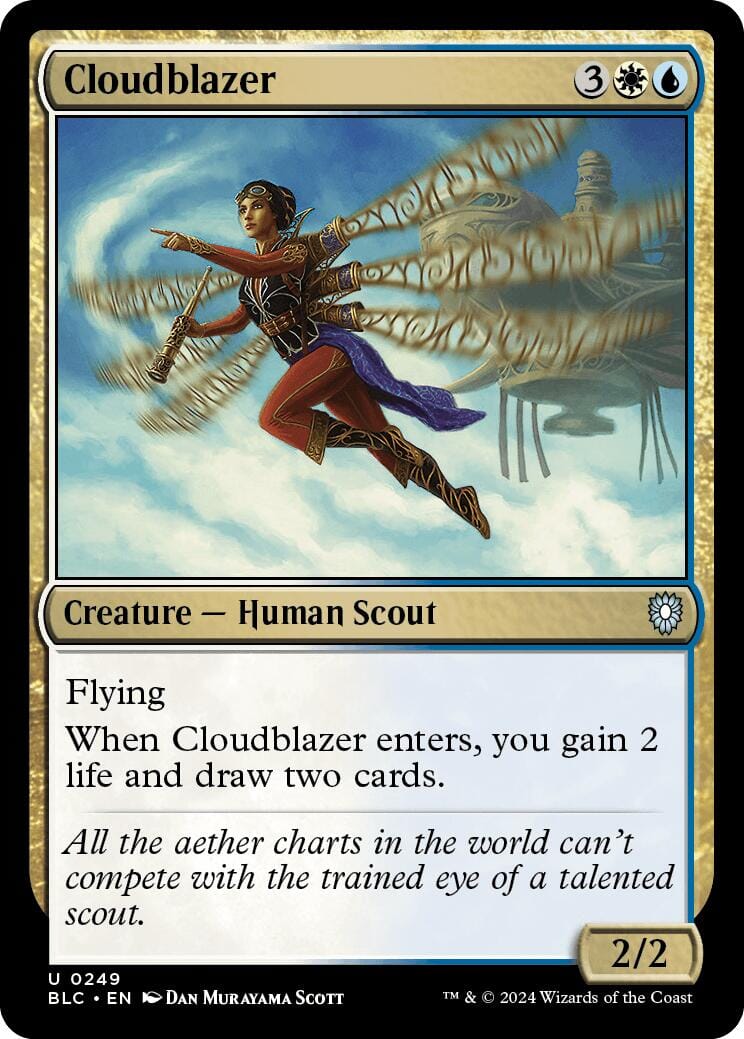 Cloudblazer [Bloomburrow Commander] MTG Single Magic: The Gathering  | Multizone: Comics And Games