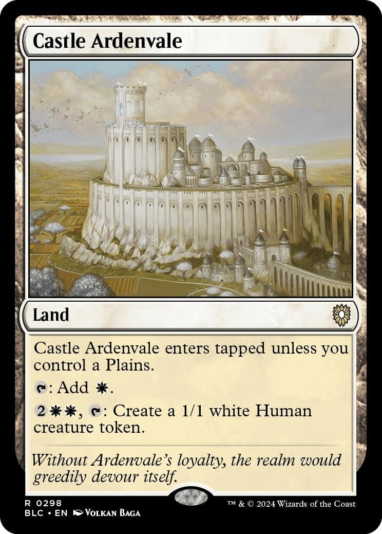 Castle Ardenvale [Bloomburrow Commander] MTG Single Magic: The Gathering  | Multizone: Comics And Games