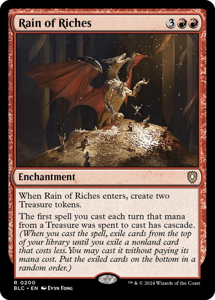 Rain of Riches [Bloomburrow Commander] MTG Single Magic: The Gathering  | Multizone: Comics And Games