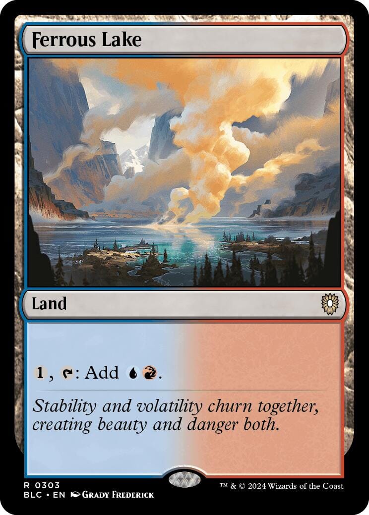Ferrous Lake [Bloomburrow Commander] MTG Single Magic: The Gathering  | Multizone: Comics And Games
