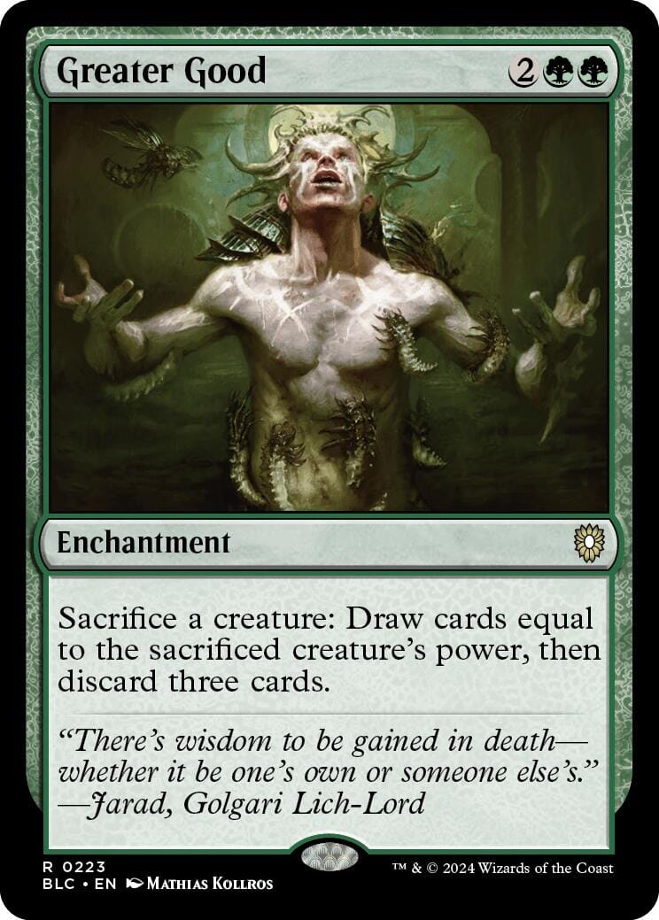 Greater Good [Bloomburrow Commander] MTG Single Magic: The Gathering  | Multizone: Comics And Games
