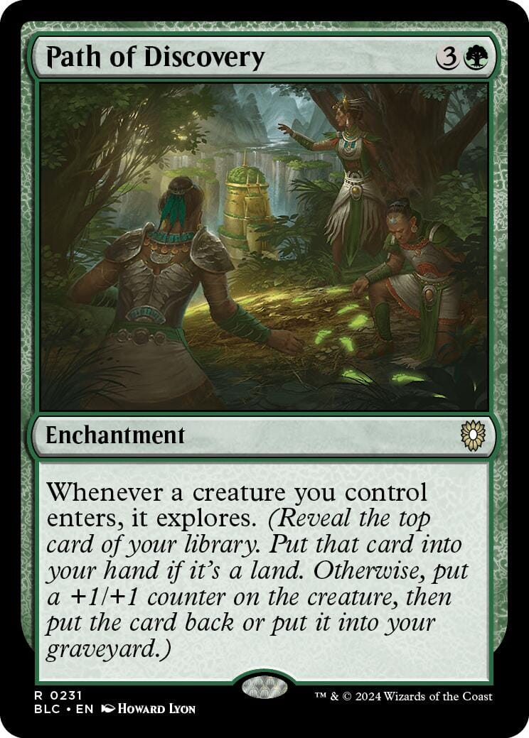 Path of Discovery [Bloomburrow Commander] MTG Single Magic: The Gathering  | Multizone: Comics And Games